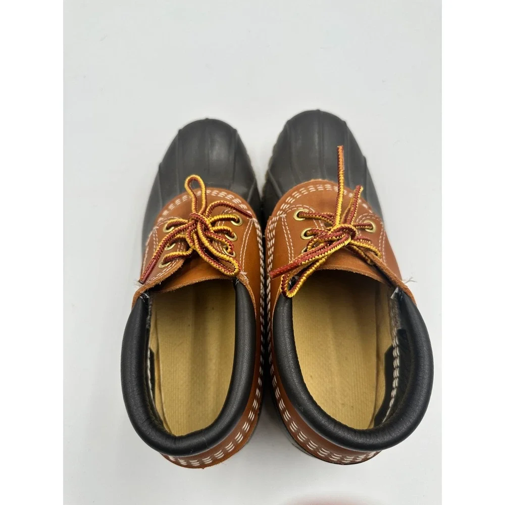 Bean Boots By L.L. Bean Maine Men's Hunting Shoes Black Brown Rain Duck‎ Boots